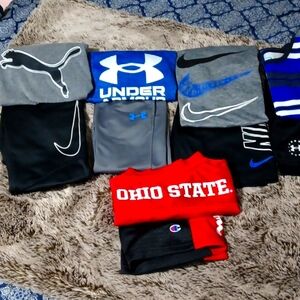 Under armor, Nike, puma, Ohio State, boys clothes